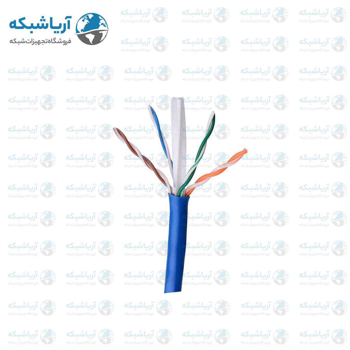 خرید کابل شبکه لگراند Cat6 UTP روکش LSZH حلقه 500 مدل 032861